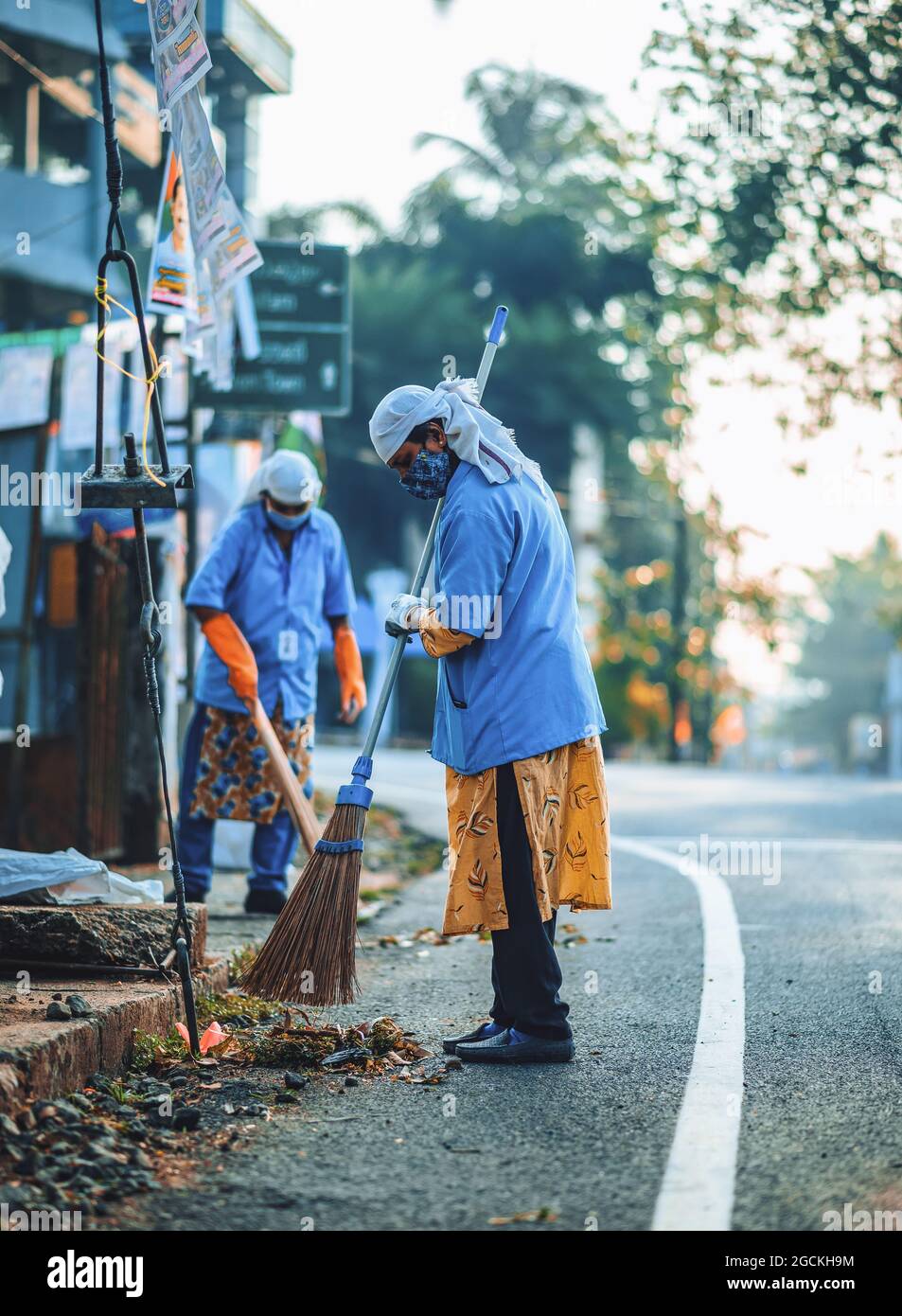 Cleaning Streets